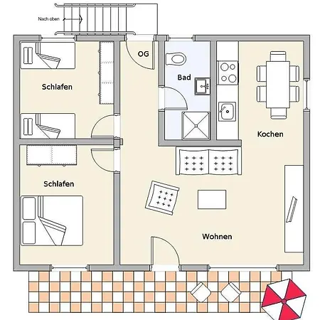 Haus 43 Talblick 1 Oben Apartmán Arrach